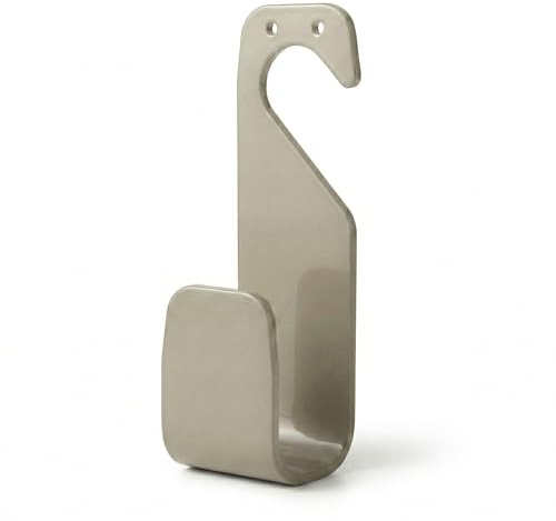 LIVLIG Krokhållare, slanghållare, ingen borrning, hängande kran, metalllack, tillverkad i Italien, trädgårdsförvaring, beige