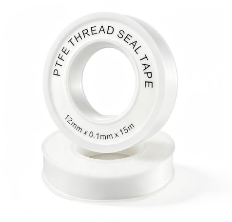 Prospira 2 Pcs Plumbers Tape,Teflon Plumbing Tape,PTFE Tape Pack