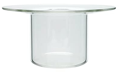 Ciotola in vetro resistente calore Yogurt Insalata Zuppiera Forma cappello paglia Utensili da cucina Materiale in vetro 2 dimensioni tra cui scegliere Ciotole trasparenti per tavolo da cucina