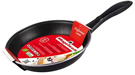 Megafesa 01102530 - Padella con rivestimento antiaderente, Diametro 24 cm, Color Nero