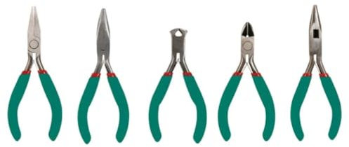 Velleman VTSETN 5 Different Pliers Tool Set, 240 V, Multi-Colour