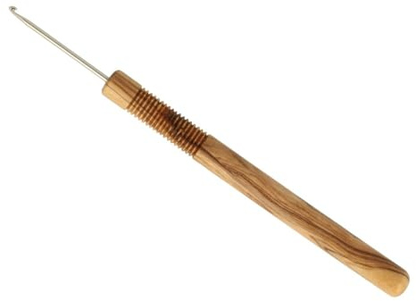 Addi Nature Häkelnadeln aus Olivenholz, 15 cm, 2,00 mm