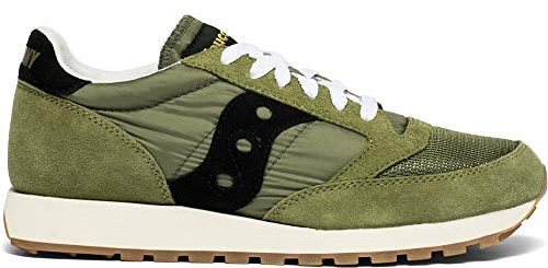 Saucony Jazz Original Vintage, Sneaker Uomo, Verde Nero, 43 EU
