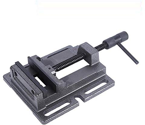 KATSU Morsa per Trapano a Colonna 125mm, Morsetto da Banco per Trapano a Colonna di Tipo Tedesco di Qualità Professionale per Trapani da Officina e Fresatura 4022745