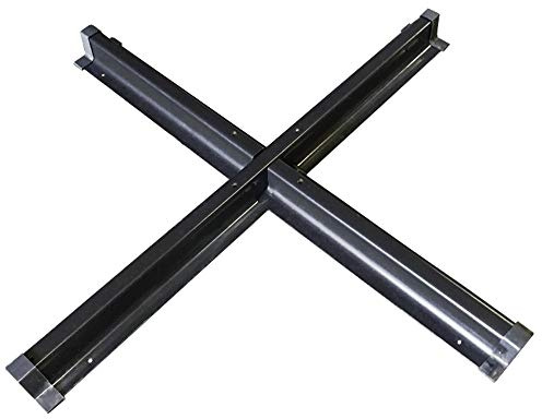 Kreuzfuß matt für Ampelschirm Virgo, Virgoflex, Taurus und Scorpio