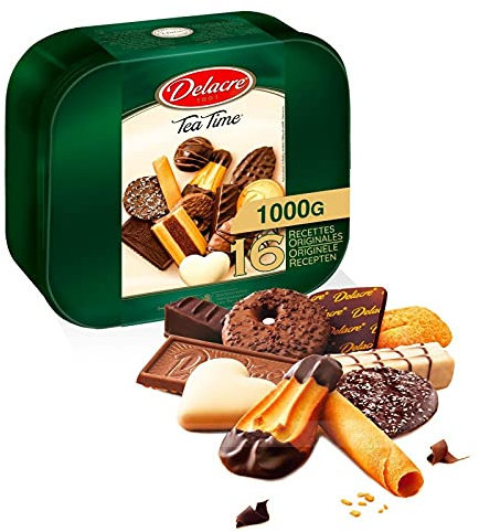 Delacre - Tea Time 1Kg - Lot De 2 - Prezzo Per Lotto - Consegna Veloce