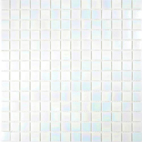 Glas Glasmosaik iridium Wand Boden Küche Dusche Bad Fliesenspiegel|240-WA02-N_f |10 Mosaikmatten