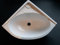 Generisch Lavabo angolare da campeggio, camper, roulotte, bianco 24642