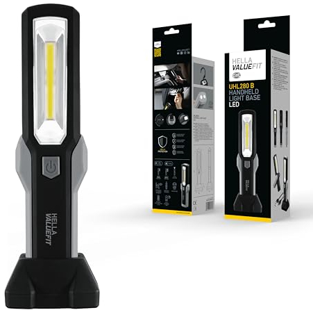HELLA VALUEFIT 2XM 357 300-311 LED-Handleuchte UHL280 Base - 3.7V - mit Dockingstation/mit Haken/mit Magnet