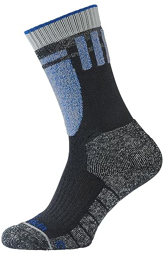 Jack Wolfskin - SKI MERINO SOCK H C K, Calcetines de esquí Unisexo, black,