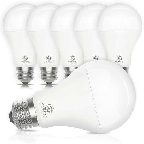 6 Pack 150 Watt Equivalent LED Light Bulb, Super Bright A21 LED Bulbs, 20W, Warm White 3000K, Non-Dimmable, 2300LM LED Bulbs, High Lumen Light Bulbs, E26 Base, UL Listed