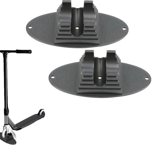 2 Stücke Stunt Scooter Ständer, Universal Scooter Stand, Passend für Pro Scooter Extra Stabiler Ständer, für Pro Stunt Scooter/Trick Roller für Kinder/Freestyle Roller/ 95 mm bis 125 mm Rädernn