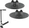 2 Stücke Stunt Scooter Ständer, Universal Scooter Stand, Passend für Pro Scooter Extra Stabiler Ständer, für Pro Stunt Scooter/Trick Roller für Kinder/Freestyle Roller/ 95 mm bis 125 mm Rädernn