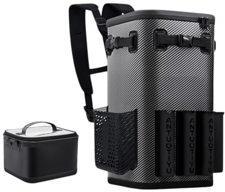 Angelrucksack mit Rutenhalter, Rucksack-Tackle-Box - wasserdichte Angeltasche mit Rutenhalter 49L Angelrucksack,Multifunktionaler Angelrucksack, Angelausrüstungs-Rucksack zum, Camping, Wandern