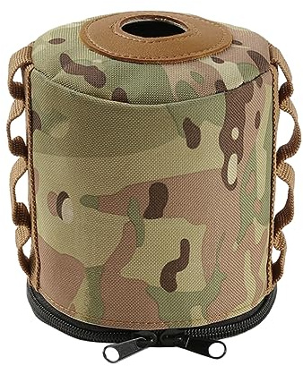 EXAOMBLE Aufbewahrungstasche für Gastank Gas Tank Protector Gas Tank Sleeve Gas Tank Protective Pouch Tasche für Gasflaschen Taschen für Gastanks Tankschutz Oxford-Stoff Camouflage
