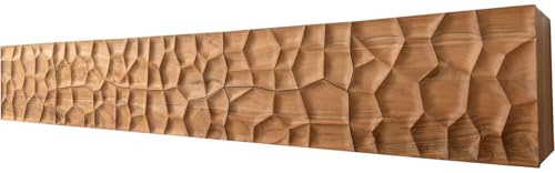 TV-Board Solu Akazie Natur 260 cm 2 Türen 6 Schübe schwebend Lowboard