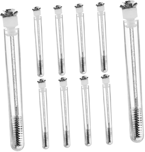 LOLIPPYY 10pezzi Applicatore Per Ciglia Da Donna Con Bacchette Per Mascara Di Tubetti Per Pennelli Per Mascara Scovolini Per Extension Ciglia Applicatore Per Con Tubetto Scovolino Per