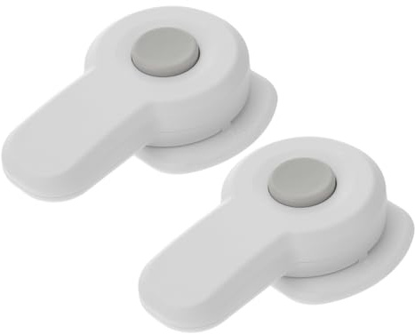 Kisangel 2 Stück Kindersicherung Backofen Weiß Babyproof Ofensicherung mit Einfachem Kleben Herdschutz für Finger Sicherheitsschutz Hitzebeständig und Strapazierfähig