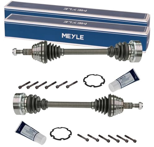 2X Meyle Antriebswelle vorne | 100 498 0147 + 100 498 0148 passend für A3 Leon Toledo Octavia