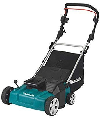 Makita UV3600 Vertikutierer, Schwarz, Cyan, 12 x 210 mm