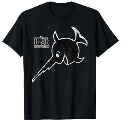 2. Weltkrieg Deutsches U-Boot Retro U-Boot T Shirt: u-96 der Kriegsmarine T-Shirt