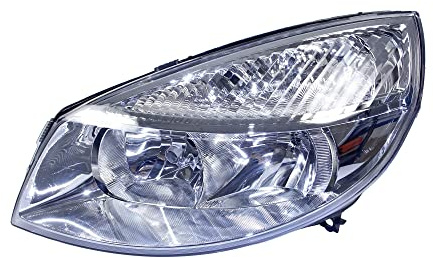 BESTPRICE 1x phare avant projecteur principal gauche (côté conducteur) Compatible avec RENAULT GRAND SCÉNIC 2 (JM0/1_), SCÉNIC 2 (JM0/1_)