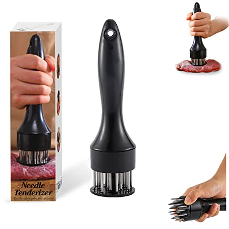 Aguja de ablandador de Carne, Ablandar bistec, Ablandador de carne, Ablandador de carne manual, Herramientas para ablandar carne,Aguja para prensar carne,se utiliza para ablandar pollo, pato y ternera