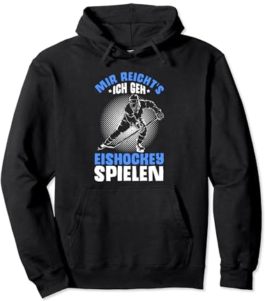 Mir reichts ich geh Eishockey spielen Jungen Kinder Geschenk Pullover Hoodie