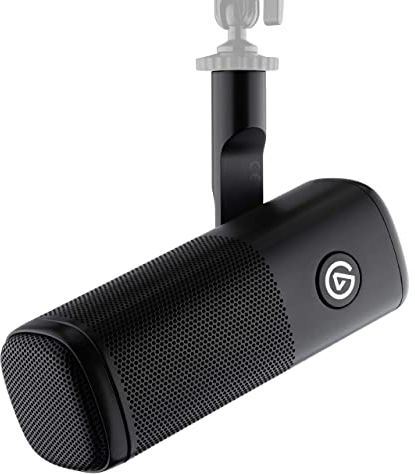 Elgato Wave DX – Dynamisches XLR-Mikro, nierenförmige Richtcharakteristik, unterdrückt Hintergrundgeräusche, Podcasting, Streaming, Broadcasting, kein Booster nötig, für Mac/PC