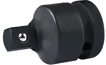 profiwoab Adaptador de Llave de Vaso 3/4 a 1/2, Adaptador de vaso de impacto,3/4(35mm) hembra x 1/2(12.5mm) macho