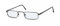 Hero Rechteckig Metall Brillen in Anthracite für Herren, Brille mit Sehstärke, optional mit Sonnenbrillen tönung oder Blaulichtfilter (Modell HRO-4162-C3-50)