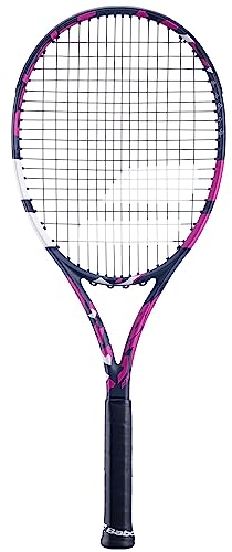 Babolat – Boost Aero Stringed Pink Tennisschläger für Erwachsene, ideal für Fortschritte und Ausschöpfung Ihres Potenzials, Ihrer Kraft und Manövrierfähigkeit, Griffgröße 0, französische Marke, Pink