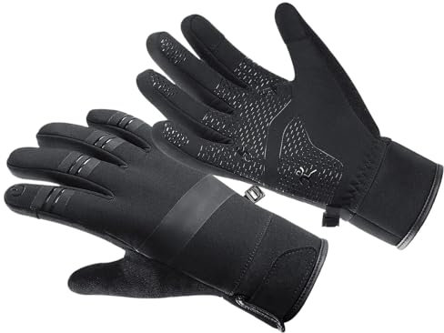 Winddichte Laufhandschuhe,Screen Touch Fäustlinge - Screen Touch Anti-Rutsch-Fäustlinge,Atmungsaktive, modische Fäustlinge, Kaltwetter-Fäustlinge zum Golfen