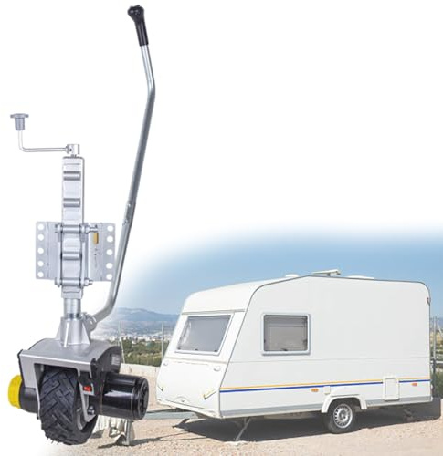 Beachtiful Transportador de Remolque Eléctrico, Capacidad de Remolque de 6000 LB (2722 kg), Rueda Jockey de Remolque de 550 W y 12 V con Velocidad de Movimiento de 22 pies (7 m)/min