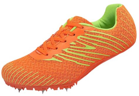 Unisex Spikes Atletismo para Pista,Mujer Zapatillas De Clavos,Zapatillas De Clavos Atletismo,Mejora Eficazmente La Estabilidad del Pie,Adecuado para Vallas,Competiciones Deportivas