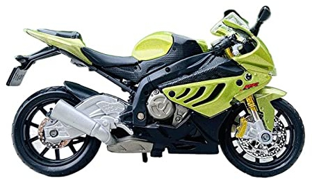 for BMW 1000RR Silvardo 1:18 Simulation Alloy Motorbike Model Fan Gift Series Mini Motorbike Ornaments Can Be Decorated Collectible Green Motorcycle Model