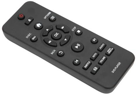 Sostituzione Remoto Controllo Remoto universale Compatibile per RC5721 DVP3670K Disco DVD Lettori ABS di alta qualità Mortaliano durevole Resistente all'usura facile da usare