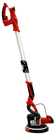 Drywall Sander 850W Pure Copper Motor Foldable Extendable Wall Sander with LED and Vacuum Dust Collection 6 Speed 800-1800RPM
