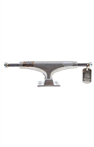 Thunder Trucks Polished Titanium Lights 3-147Mm Single Skateboard Truck (Default, Silver)