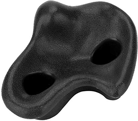 Dilwe 10 PC Kinder Klettergriffe, Indoor Klettertraining Climbing Holds Rock bunt Klettersteine mit Schraube (Schwarz)