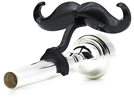 Brasstache - Der originale Schnurrbart zum Aufstecken für Trompetenmundstück