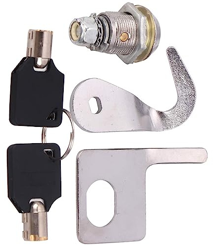 Baceyong 1 cerradura Tour-Pak para maletero trasero de motocicleta con 2 llaves, compatible con Harley Touring Road King Electra Street Road Glide