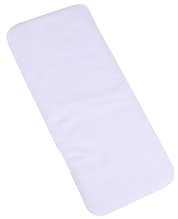 Inserto Pannolino Adulti Lavabile Assorbente Antifuoriuscita 21x48cm Grigio Cuscino Letto Incontinenza Disabilità