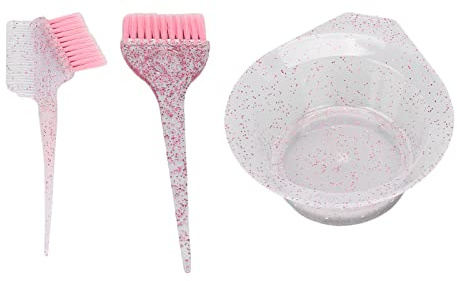 Salon Tint Brush Comb with Mixing Bowl for Hair Bleaching & Colouring