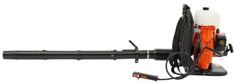 Zainetto soffiatore 2 tempi 41,5 cc – aspiratore a benzina con flusso d'aria 508,5 CFM per prato, cortile e neve, potenza 2,135 kW