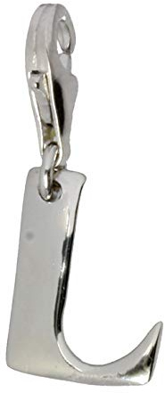 SilberDream Charm 925 Echt Silber Armband Anhänger Buchstabe L FC70L Silber Charmsschmuckanhänger