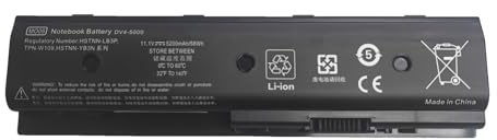 MO06 MO09 671731-001 Laptop Battery | Replacement for HP Envy M6-1045DX M6-1035DX M6-1125DX Pavilion DV4-5000 DV6-7000 DV6-7014nr DV7-7000 Series(10.8V 5200mAh)