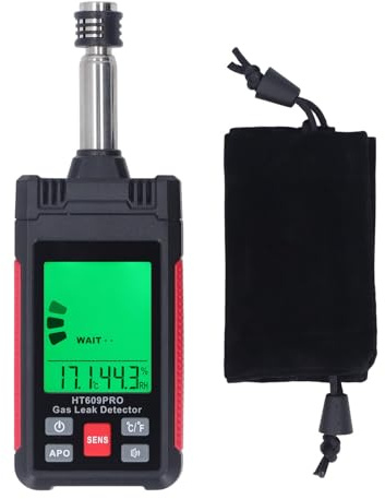 Gas Leak Detector, Combustible Gas Leak Tester Explosive Gas Alarm, Plug In Wall Combustible Gas Handheld Diagnostic Detector Locating The Source of, Gas