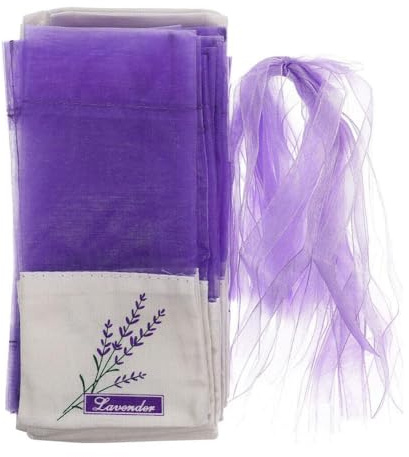 20/100 sacchetti vuoti di lavanda essiccati, fiori di lavanda essiccati, profumi, accessori decorativi (solo