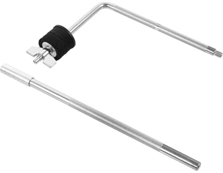 NULYLU Schwerlast Trommel Beckenverlängerung aus Zinklegierung Tragbarer Beckenarmhalter für Verschiedene Bühnen und Trommelsets Stabile Metallhalterung